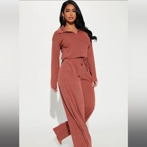 Rust Two Piece Set